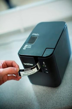 Brother PT-P900WC High-Resolution Industrial Desktop Label Printer with Wi-Fi®