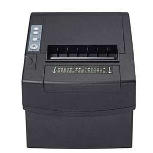 LUOKANGFAN LLKKFF Office Electronics Receipt Printers 80mm Parallel/Serial Port + USB or Ethernet Port Thermal Receipt Printer (XPC2008)(Black) Printer Accessory