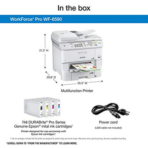 Epson Workforce Pro WF-6590 Network Multifunction Color Printer