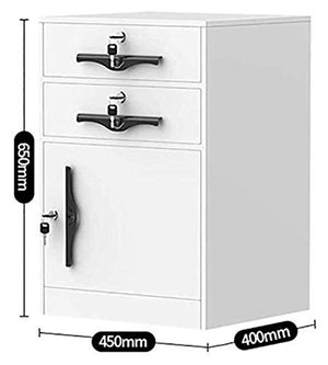 noxozoqm Metal Locker Storage Cabinet with Lock - Home Office File Cabinets