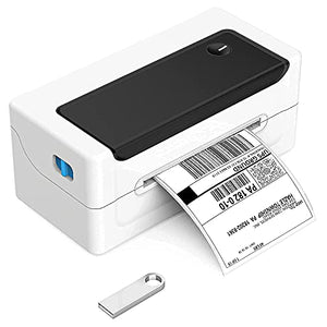 NADMAOO Bur3400 Thermal Label Printer and Bur3003 Wireless Barcode Scanner