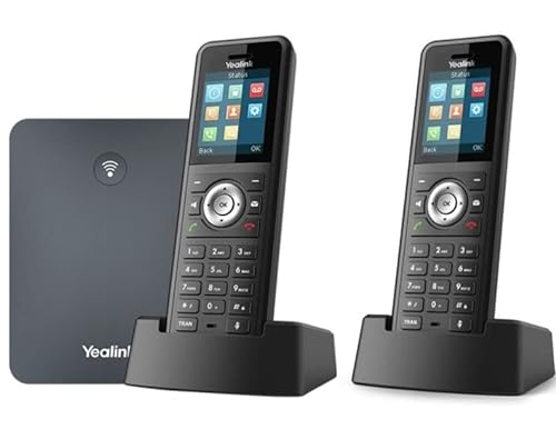 Yealink IP Phone W79P Bundle with W70B Base and W59R Handset + 1 x W59R Handset
