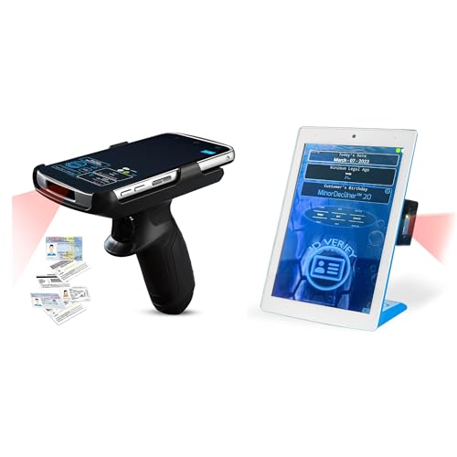 MinorDecliner Smart ID Scanner - Detects Expired IDs and Underage Consumers - Reads 2D Barcode in All 50 States