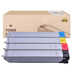 InkFenm Compatible Toner Cartridges Replacement for Hp W9050MC W9050MC W9051MC W9052MC W9053MC Toner Cartridge for Hp Docucentre MFP E87640Z MFP E87650Z MFP E87660Z Laser Printer,4color