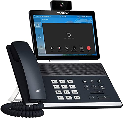 Yealink VP59 IP Phone - Corded/Cordless - Wi-Fi, Bluetooth - Classic Gray