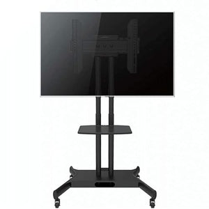 None WAWJB Mobile TV Cart TV Floor Stand for 32-65" TVs with AV Shelf & Camera Holder