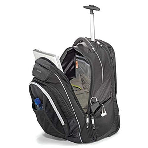 Samsonite Tectonic Wheeled Backpack, Black, 17-Inch