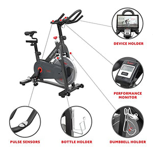 Sunny Health & Fitness Pro II Magnetic Indoor Cycling Bike - B1964