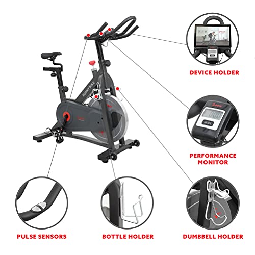 Sunny Health & Fitness Pro II Magnetic Indoor Cycling Bike - B1964