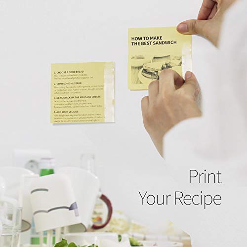 Nemonic Mini - Sticky-Notes Printer I Compatible with Andoird Bluetooth Connection I Portable Mini Thermal Paper I Handheld Wireless Printer