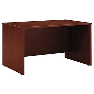 Bush Business Furniture Series C Collection 48W x 30D Shell Desk in Mahogany