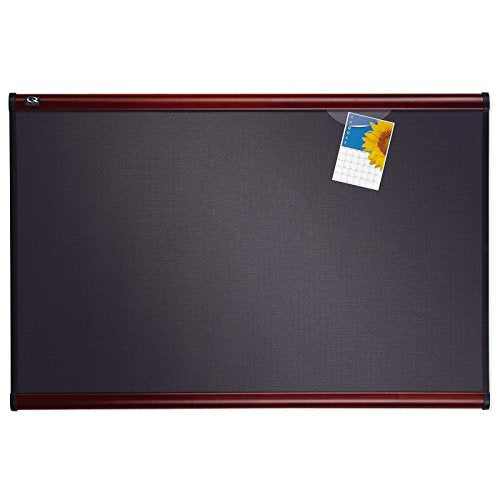 Quartet Prestige Diamond Mesh Fabric Bulletin Board - 72 x 48 in.
