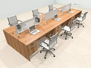 UTM Furniture Modern Aluminum Office Workstation Desk Set OT-SUL-FPS21