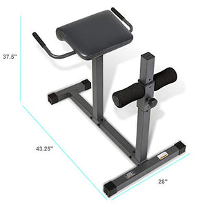 Marcy Adjustable Hyperextension Roman Chair / Exercise Hyper Bench JD-3.1