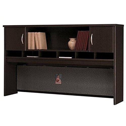 Bowery Hill 2 Door Hutch in Mocha Cherry