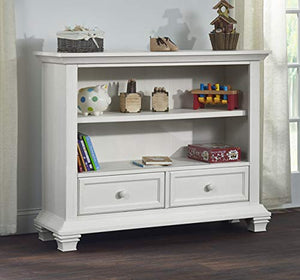 Oxford Baby Cottage Cove Low Bookcase, Vintage White
