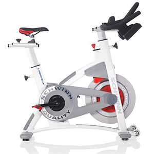 IRON COMPANY Schwinn Fitness AC Performance Plus with Carbon Blue Belt Drive - Indoor Cycling Bike