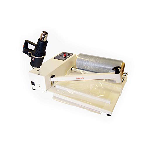 22" x 4375 ft. Heat Shrink Film Wrap Strong Centerfold Polyolefin 60 Gauge Heat Activated Shrink Wrap, 1 Roll