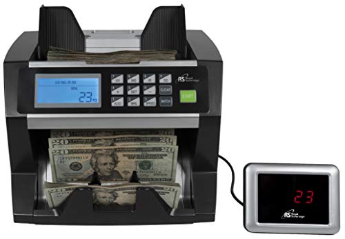 Royal Sovereign High Speed Money Counting Machine, with UV, MG, IR Counterfeit Bill Detector (RBC-1515-ADBK)