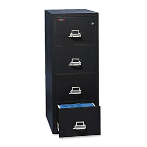 FireKing Insulated Four-Drawer Vertical File