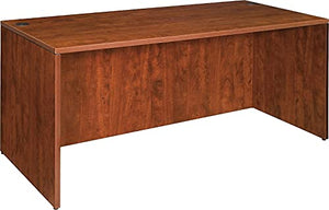 Lorell LLR69411 69000 Series Desk, Cherry