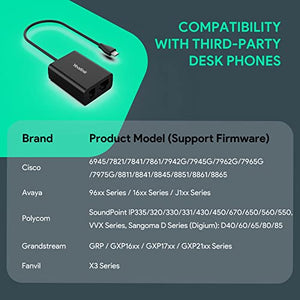 Yealink Wireless DECT Headset Teams Zoom Certified - WH62 for 3rd-Party Phone