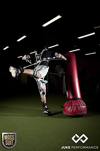 MASS Suit Elite Series by Juke Performance - Professional athletic speed training system - Full body resistance Suit, exercise equipment - Athletic sports system for football, basketball & Soccer.