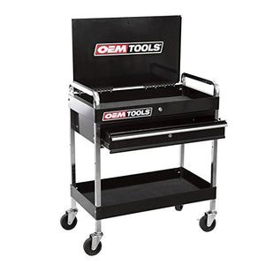 OEMTOOLS 24961 Service Cart with Locking Lid and Drawer