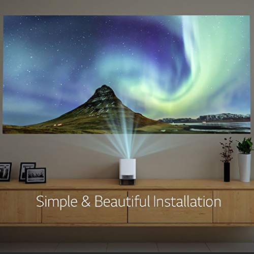 LG HF85LA Ultra Short Throw Laser Smart TV Home Theater CineBeam Projector Class 1 laser product White