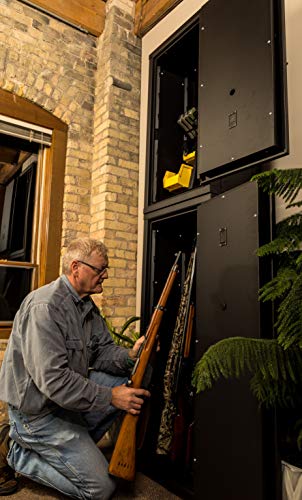Secure It Storage Agile Model 52 Ultralight Safe: Holds 6 Rifles and Includes CradleGrid Tech, A Heavy Duty Safe with Keypad Control, Stores Rifles, Shotguns and Pistols, Easy Assembly