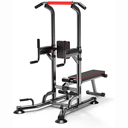 SJNQJJ Pull Ups Strength Training Equipment Strength Training Dip Stands Power Tower Heavy Duty Gym Power Multifunction Support for Diving Pull Up Chin Up Home Training Strength Tower