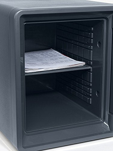 First Alert 2092DF Waterproof and Fire-Resistant Digital Safe, 1.31 Cubic Feet