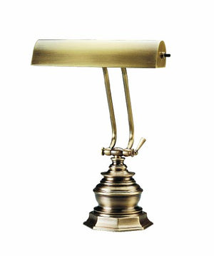 House Of Troy P10-111-71 14-Inch Portable Desk/Piano Lamp, Antique Brass