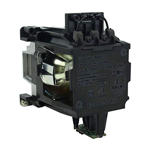 Emazne OEM ET-LAD510 Projector Lamp Genuine Original Bulb with Housing for Panasonic:PT-DS20KE Panasonic:PT-DW17KE Panasonic:PT-DW17KU Panasonic:PT-DZ16KU / PT-DZ21KE / PT-DZ21KU (ET-LAD510)