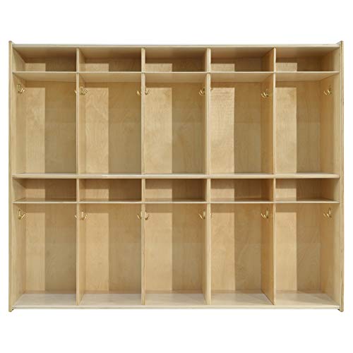 Contender 10 Section locker Organizer For School Teens, Stationary Cabinet, Classroom Coat Locker Sports Lockers For Kids Bedroom For classroom furniture kindergarten