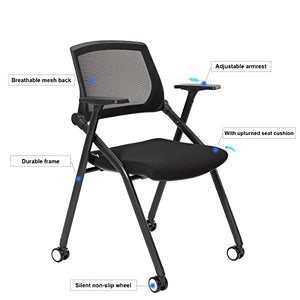 VACYOVKE Folding Chair 20 Pack with 280lb. Capacity - Portable Commercial Seat