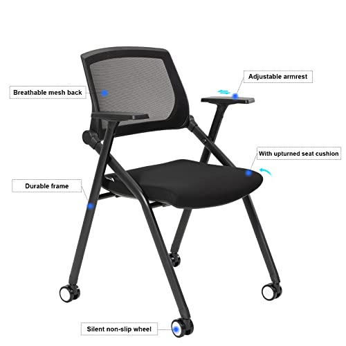 VACYOVKE Folding Chair 20 Pack with 280lb. Capacity - Portable Commercial Seat