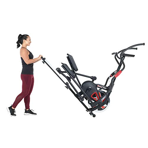 Fitness Reality Bluetooth Smart Technology Elliptical Trainer with Flywheel Turbo Drive(2346), Black