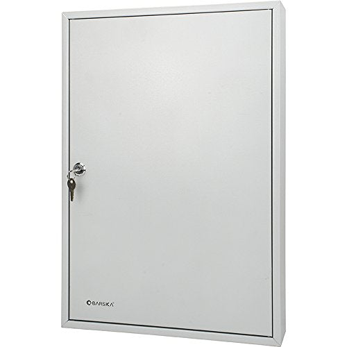 BARSKA CB12956 Key Lock 100 Position Adjustable Key Cabinet Lock Box Grey