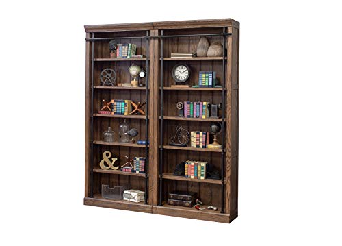 Martin Furniture AE4094x2-AE402 Avondale 2 Bookcase Wall, Oak