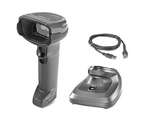 Zebra DS8178 Wireless 2D/1D Barcode Scanner, up to 330FT Cordless Range, 2500mAh Removable/Rechargeable Battery, Bluetooth to Cradle + Pair Direct To All Phones/Tablets, USB Cradle Included (Renewed)
