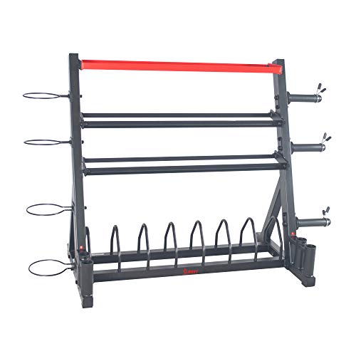 Sunny Health & Fitness All-in-One Weights Storage Rack Stand - SF-XF920025