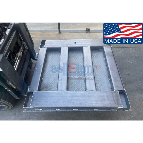 Liberty Scales Industrial Floor Scale 84"x84" NTEP Certified (20,000 lbs x 5 lb)