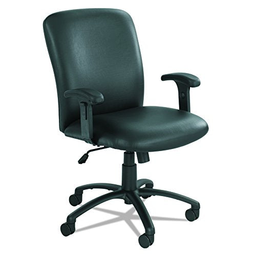 Safco Products 3490BV Uber Big and Tall High Back Chair, Black Vinyl