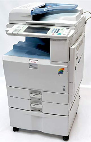 Ricoh Aficio C2551 Tabloid-Size Color Laser Multifunction Copier - 25ppm, Copy, Print, Scan, Network, Duplex, 2 Trays, Stand