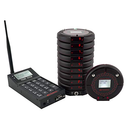 Retekess TD159 Restaurant Pagers Long Range - 10 Waiting Buzzers for Warehouse