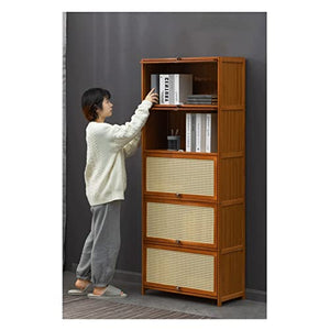 HARAY Floor-to-Ceiling Bookshelf Display Cabinet (80cm)