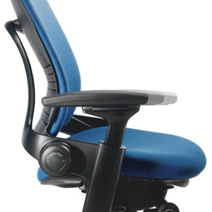 Steelcase Leap Fabric Chair, Black,46216179FBL