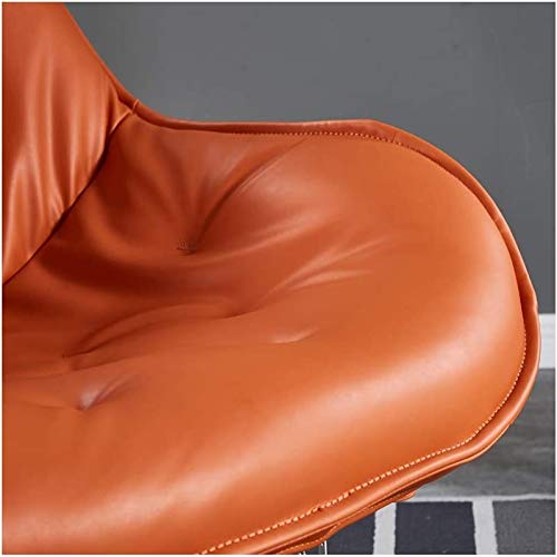 Video Game Chairs Home Office Desk Chairs Office Chairs with Lumbar Support Office Chairs & Sofas Simple Swivel Office Chair, Business Boss Chair Heavy Duty Base for Women Men Adults, Orange