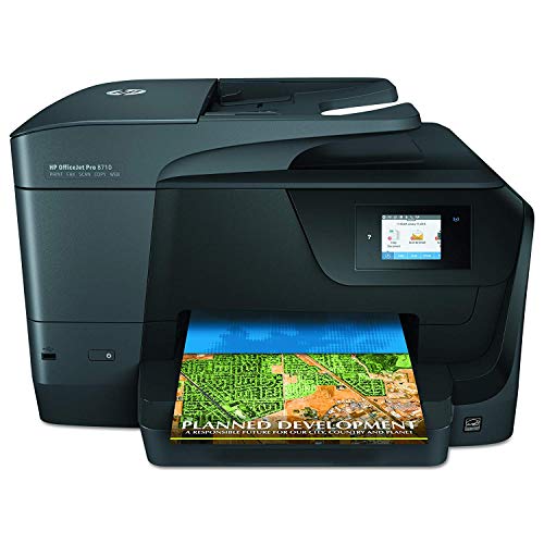 HP OfficeJet Pro 8710 All-in-One Wireless Printer, HP Instant Ink or Amazon Dash replenishment ready (M9L66A)